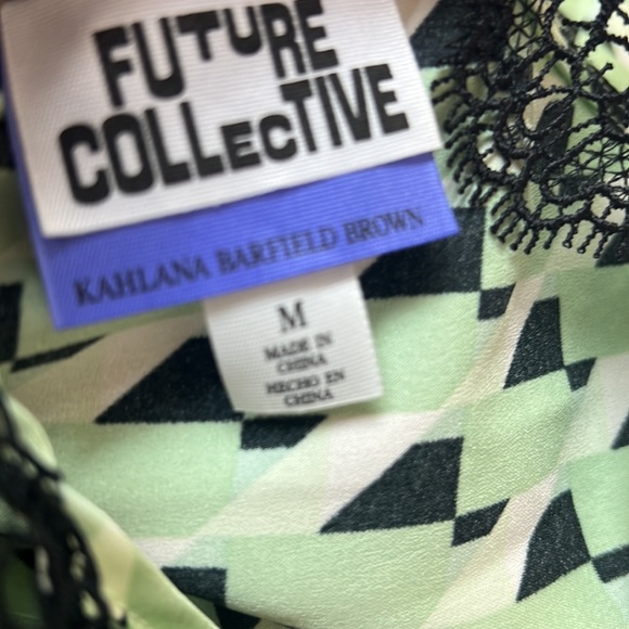 💚 NWT! Satin & Lace Slip Dress - Picture 4 of 5